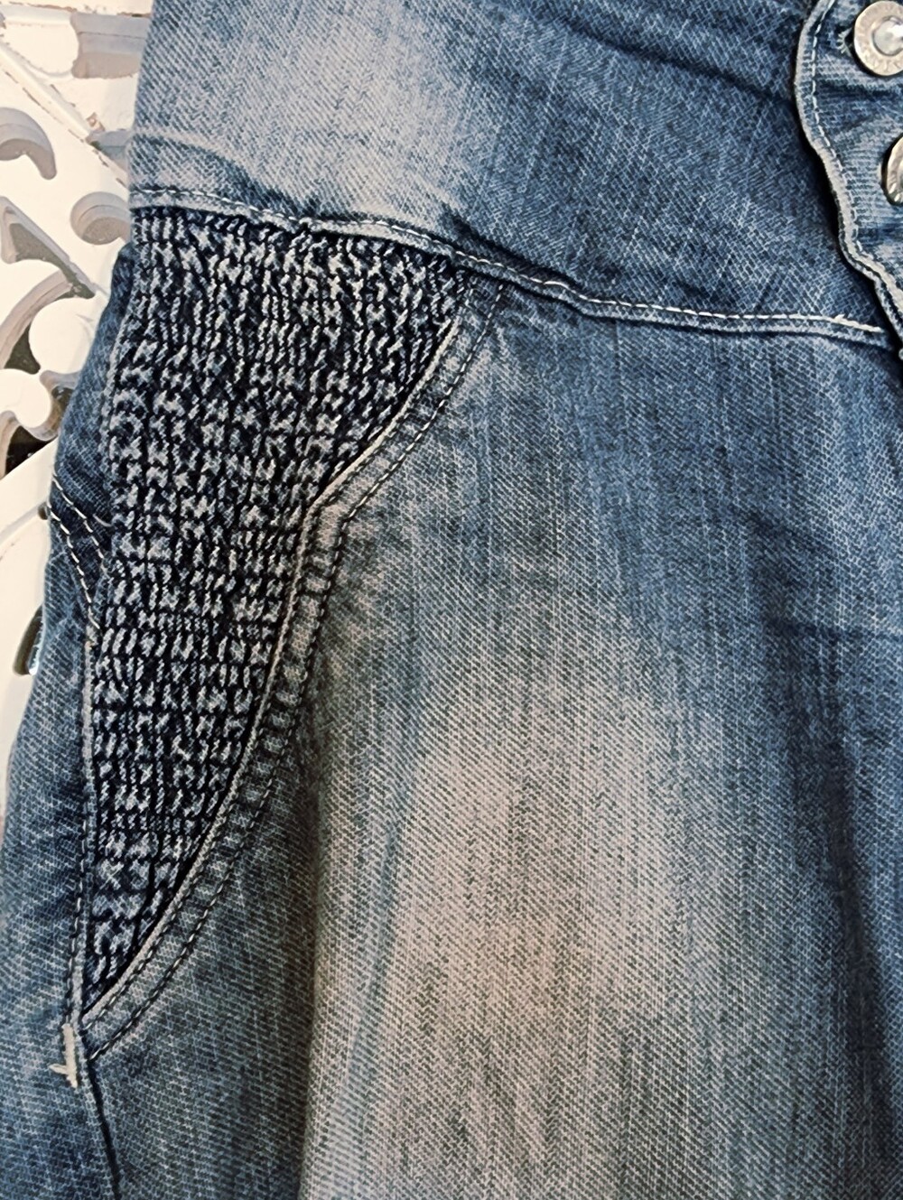 EMIRATES JEANS SKINNY DISTRESS WOMENS SIZE 40 - Picture 4 of 11